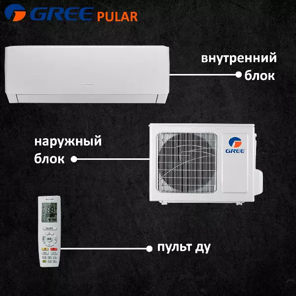 Gree Pular GWH12AGB-K3NNA1A